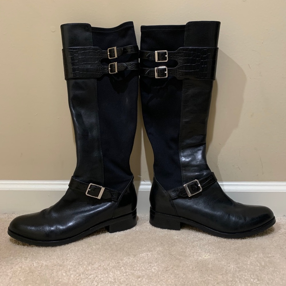 COLE HAAN NIKE AIR BUCKLE BOOTS